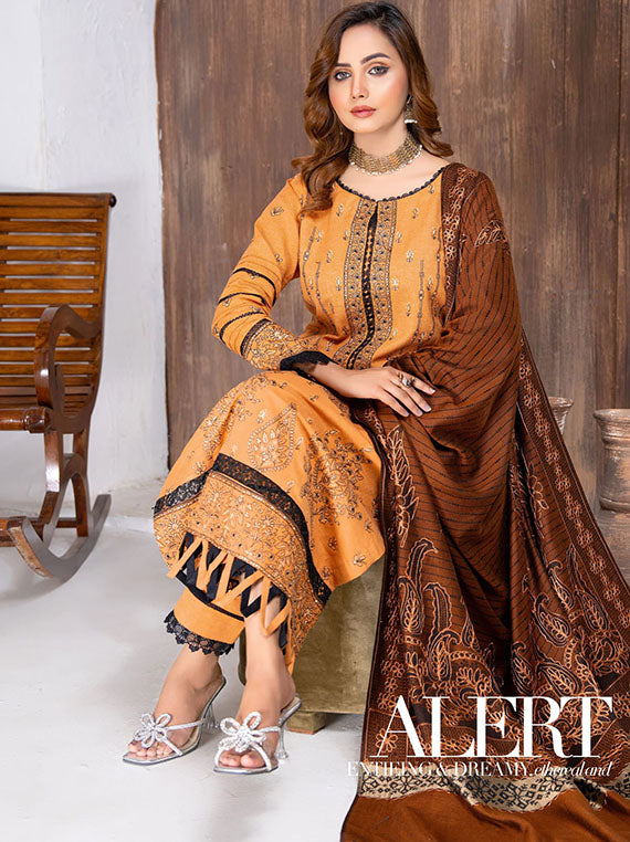 Maahe By Aalaya Fancy Peach Slub Collection 2024 Vol-02 (D-02)