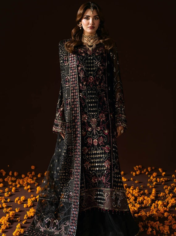 Dastak By Ramsha Luxury Embroidered Chiffon Collection Vol-2 (Q-205)