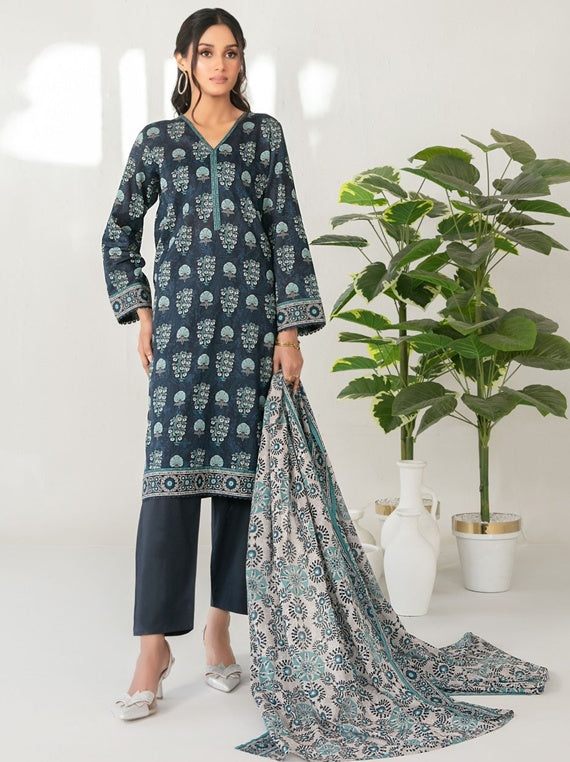 MEHZA 3 Piece Stitched Collection By Tawakkal | Star Fabrics (D-3241)