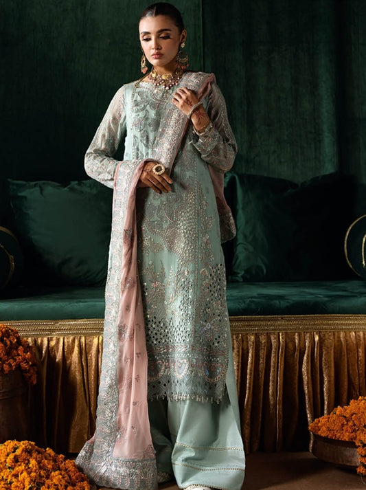 Dastak By Ramsha Luxury Embroidered Chiffon Collection Vol-2 (Q-206)