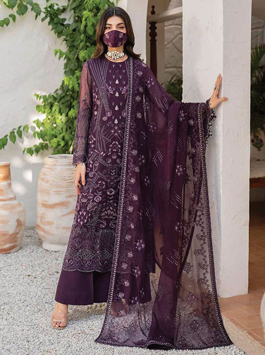 Naqsh By Safeera Luxury Chiffon Collection 2024 Vol-14 (S-1409)