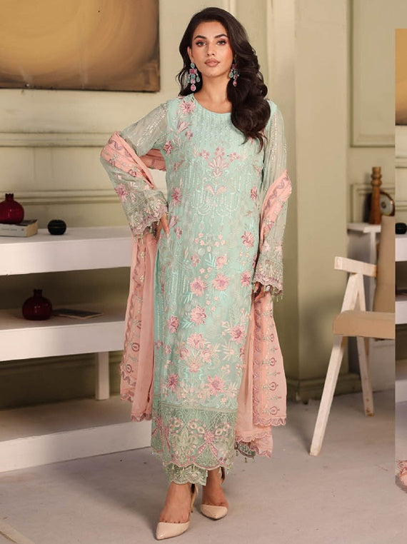 Ramsha Chiffon Collection 2025 Vol-27 (F-2710)