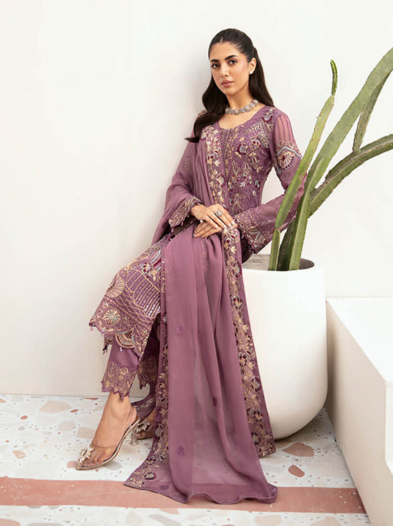 Ramsha Chiffon Collection 2024 Vol-26 (F-2610)