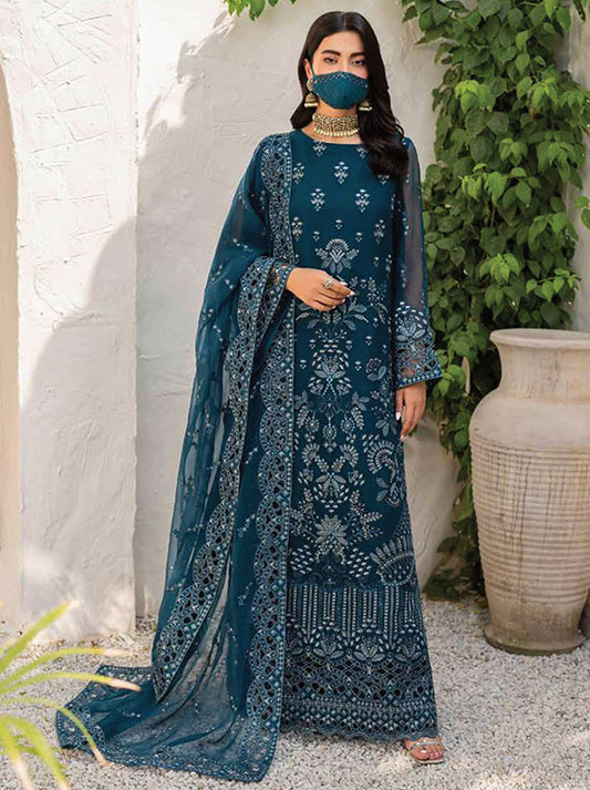 Naqsh By Safeera Luxury Chiffon Collection 2024 Vol-14 (S-1410)