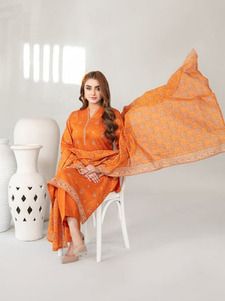 MEHZA 3 Piece Stitched Collection By Tawakkal | Star Fabrics (D-3232)