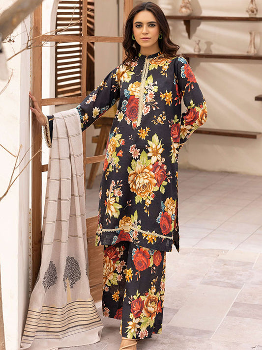 Zarkish By Mahees Slub Lawn Collection 2025 (D-04)