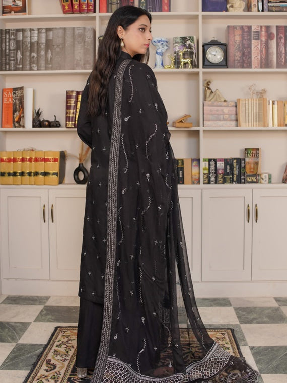 Manizay Talaash Premium Embroidered Viscos Collection (D-01)