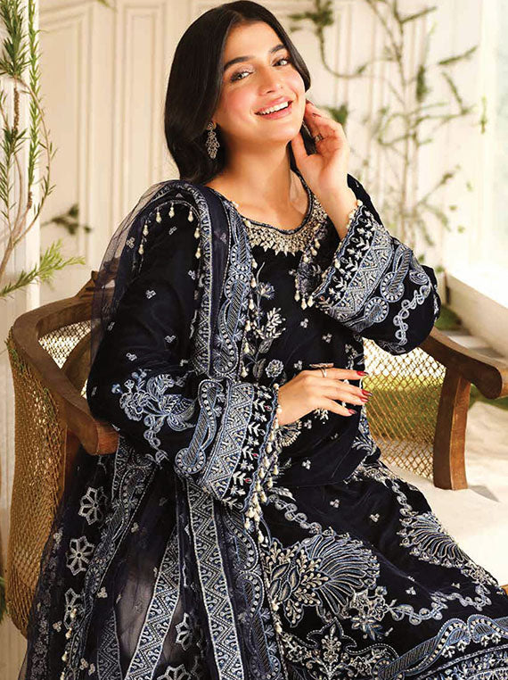 Sheen By Raeesa Luxury Velvet Collection 2024 (HV-01 Nura)