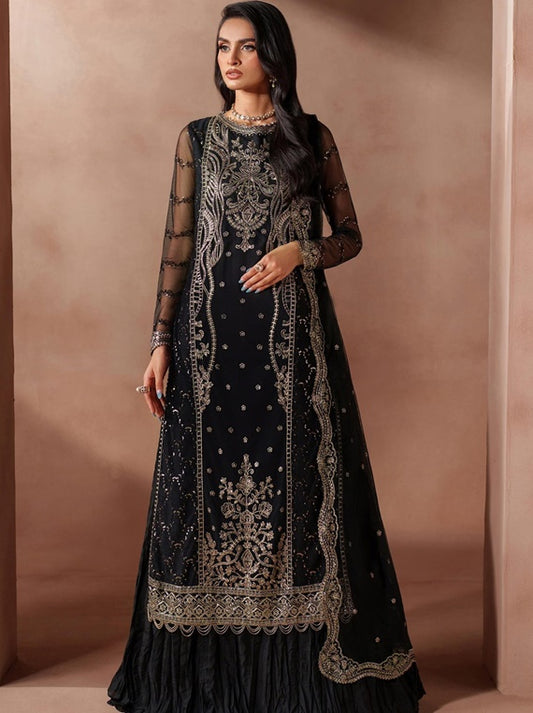 Mahrosh By Zarif Unstitched Luxury Formals 2025 (UNST-MUF-01 ISHAAL)