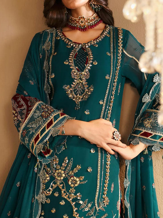 Reena By Alizeh Handcrafted Wedding Collection 2024 Vol-03 (AF-HM-4024-Khiva)