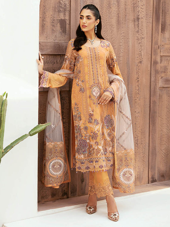 Ramsha Chiffon Collection 2024 Vol-26 (F-2603)