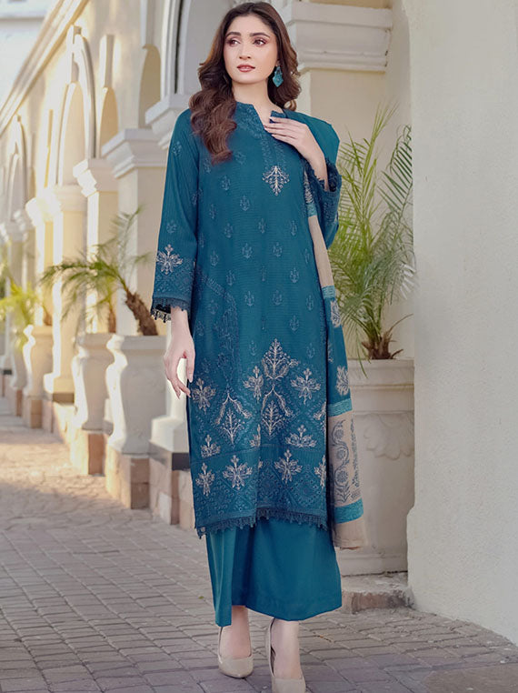 Gul-E-Zaree By Manizay Dhanak Collection 2024 (Design-04)