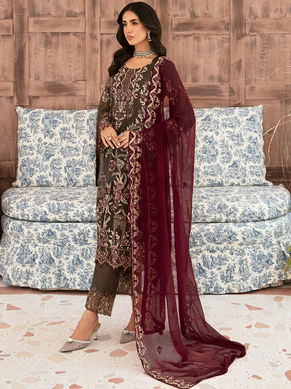 Ramsha Chiffon Collection 2024 Vol-26 (F-2604)