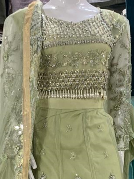 Ready to Wear Party Wear Lehenga Collection 2024 by Maysoon (D-05)