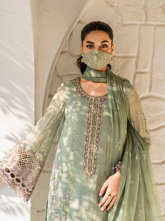 Naqsh By Safeera Luxury Chiffon Collection 2024 Vol-14 (S-1406)