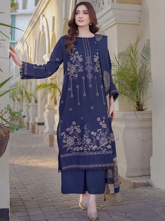 Gul-E-Zaree By Manizay Dhanak Collection 2024 (Design-06)