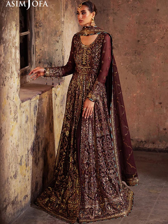 Bekhudi By Asim Jofa Embroidered Fancy Collection 2024 (AJKB-08)