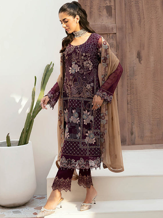 Ramsha Chiffon Collection 2024 Vol-26 (F-2608)