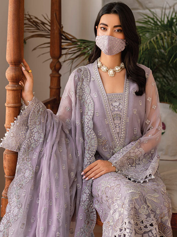 Naqsh By Safeera Luxury Chiffon Collection 2024 Vol-14 (S-1408)