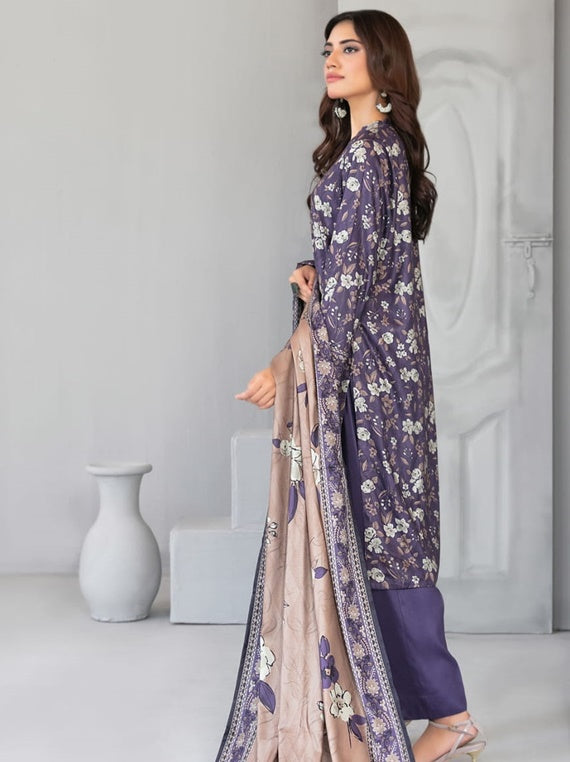 Dilnur by Tawakkal Un-Stitched Winter Collection 2025  (D-4506)