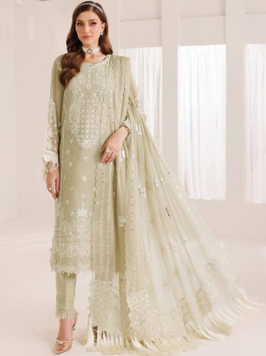 Dhaagay By Alizeh Chiffon Collection 2025 Vol-04 (D-03 АНANA)