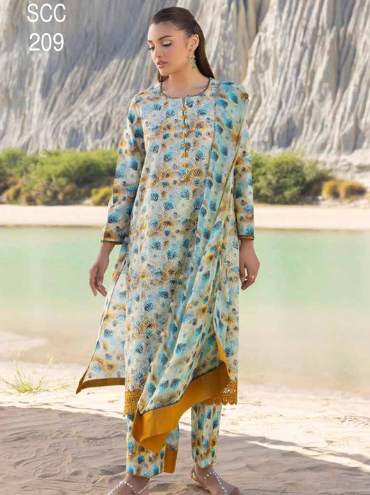Muscri Pinted Chikankari Collection 2025 Vol-02 (SCC-209)