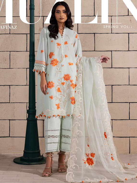Muzlin By Sana Safinaz Spring Summer Collection 2025 Vol-01 (D-10A)