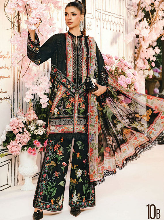 Maria B M Print Eid Lawn Collection 2025 (MPT-10B)