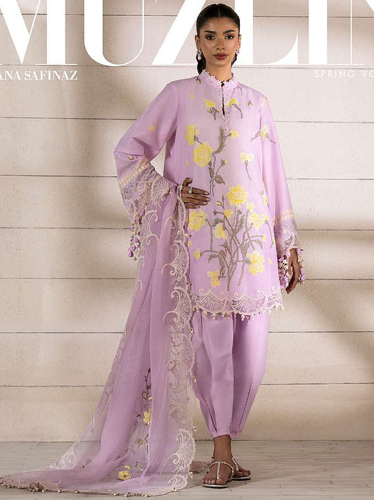 Muzlin By Sana Safinaz Spring Summer Collection 2025 Vol-01 (D-10B)