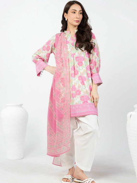 Alkaram Exclusive Designs | Star Fabrics (SS-58.1-25-3-Pink)