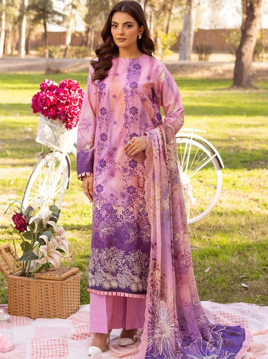 Shaista Chikankari Lawn Collection 2025 (D-11)