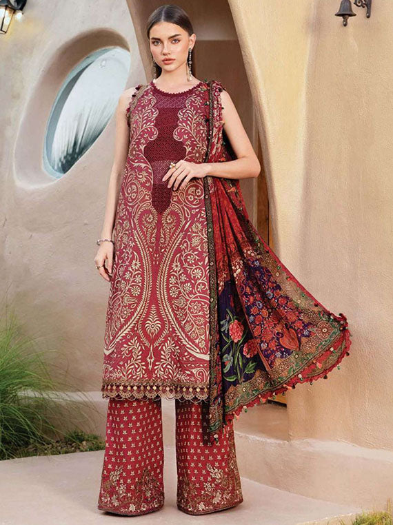 Maria B M Print Summer Collection 2025 (MPT-2512-A)