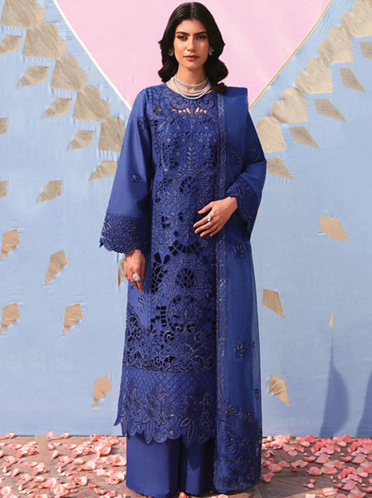 Husn-e-Jahan By Mahnur Lawn Collection 2025 (D-12)