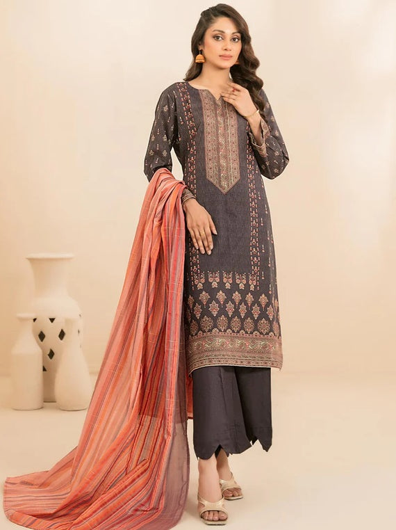 Ola By Tawakkal Lawn Collection 2025 (D-1225)