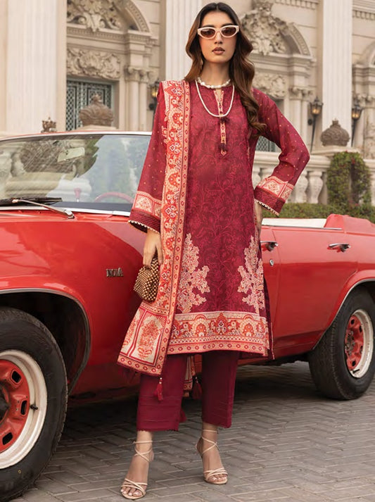 Komal By Lakhany Lawn Collection 2025 (LG-AR-0116)