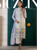Muzlin By Sana Safinaz Spring Summer Collection 2025 Vol-01 (D-12A)