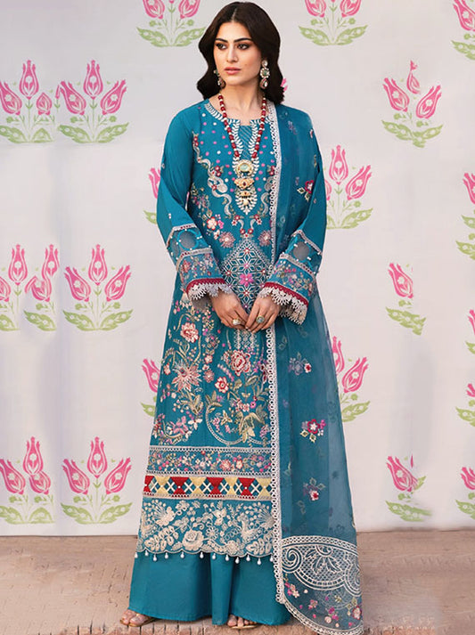 Husn-e-Jahan By Mahnur Lawn Collection 2025 (D-14)