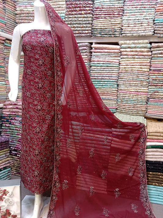 Embroidered Chiffon Collection 2024 (D-14)