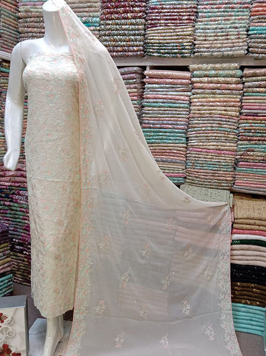Embroidered Chiffon Collection 2024 (D-19)