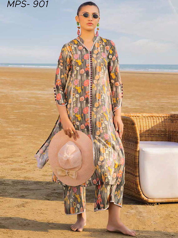 Muscari 2PC Printed Lawn Collection 2025 Vol-02 (MPS-901)