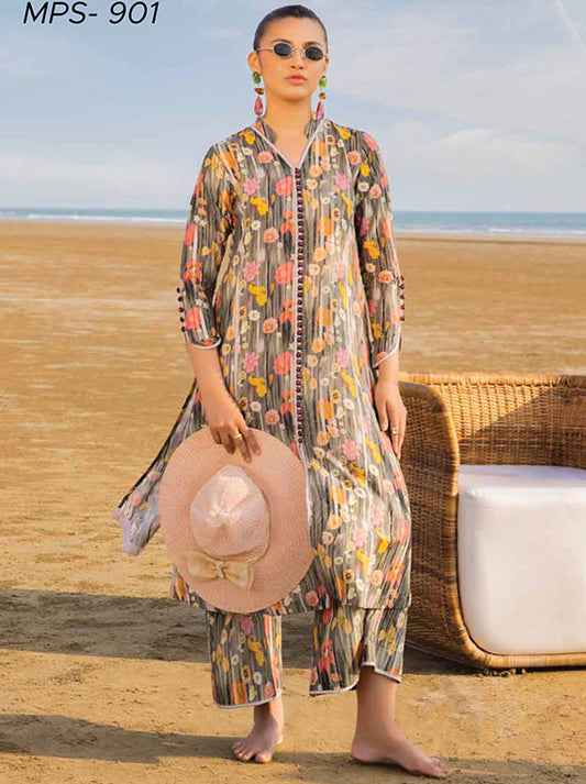 Muscari 2PC Printed Lawn Collection 2025 Vol-02 (MPS-901)