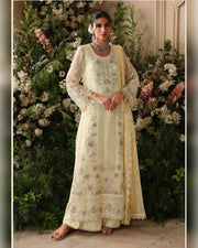 Zarmina by ALTAN – NOORE '26 Ivory Luxury Embroidered Formal Suit