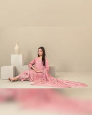 SEHEJ by Tawakkal Fabrics – Luxury Cut Dana Embroidered Staple 3 Piece Unstitched Suit
