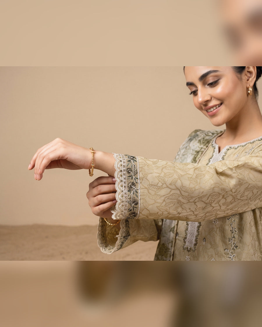 AMAYA by Tawakkal Fabrics – Luxury Embroidered Viscose Jacquard 3 Piece Unstitched Suit