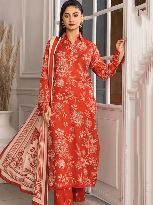 Zohra Classic By Motifz Lawn Collection 2025 (Design-01)
