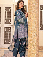 Nana Ka Ghar By Meerak Chikankari Lawn Collection 2025 (1 Neelofar)