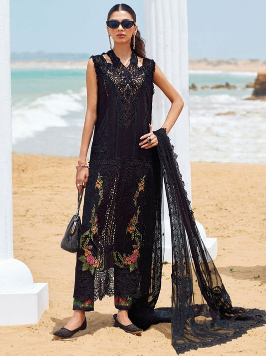 Maria B Luxury Lawn Collection 2025 (D-01)