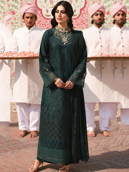 Husn-e-Jahan By Mahnur Lawn Collection 2025 (D-01)