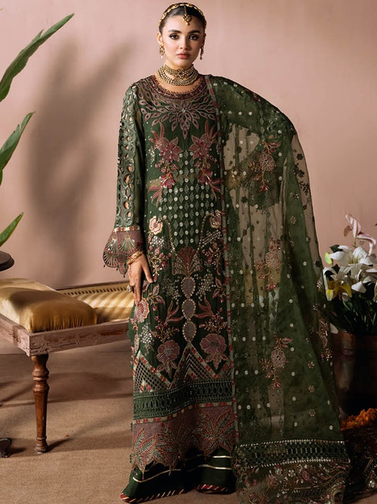 Dastak By Ramsha Luxury Embroidered Chiffon Collection Vol-2 (Q-201)