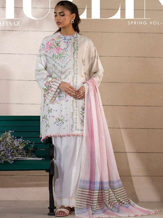 Muzlin By Sana Safinaz Spring Summer Collection 2025 Vol-01 (D-01A)